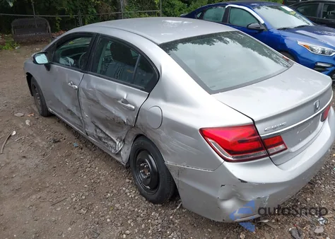 2014 Honda Civic Lx from USA, damaged, VIN 19XFB2F50EE266538